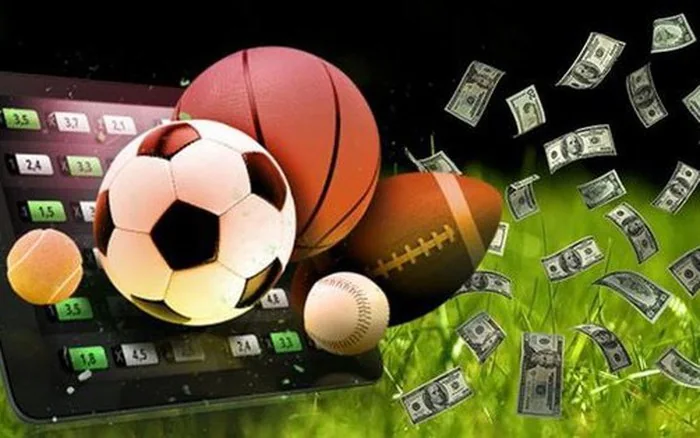 Ilustrasi layar pertandingan olahraga dengan informasi event